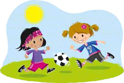 Soccer Girls Cartoon Playing A Game – Sport Videos