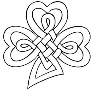How to Draw a Celtic Clover Knot, Step by Step, St Patricks Day ...