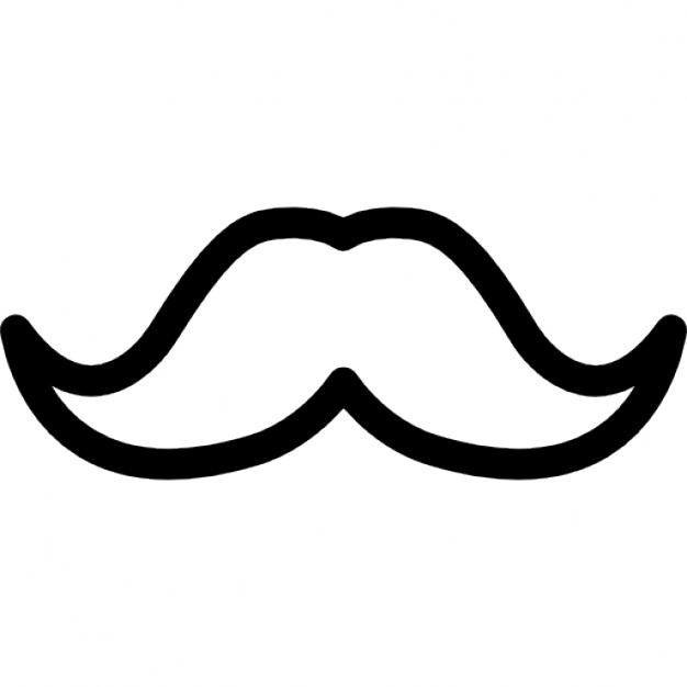 Moustache Outline Vectors, Photos and PSD files | Free Download