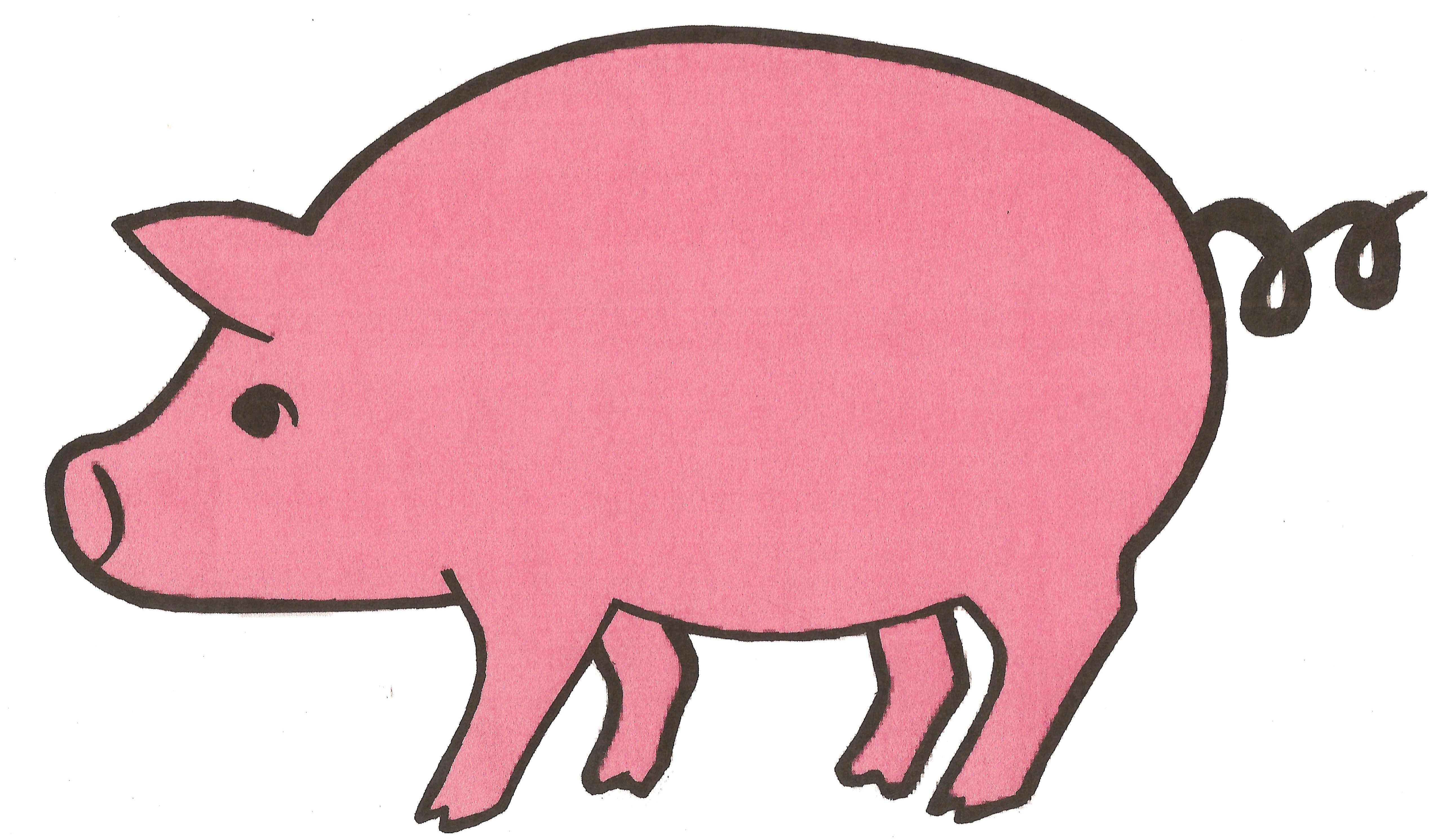 Pink Pig | Free Download Clip Art | Free Clip Art