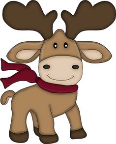 Free clip art on moose clip art and silhouette - Clipartix