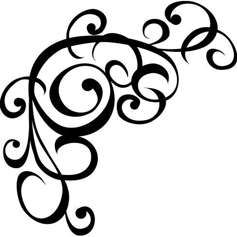 Best Scroll Designs #6860 - Clipartion.com