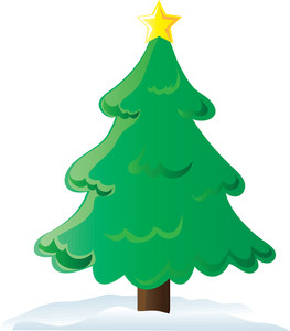 Free christmas tree clip art pictures