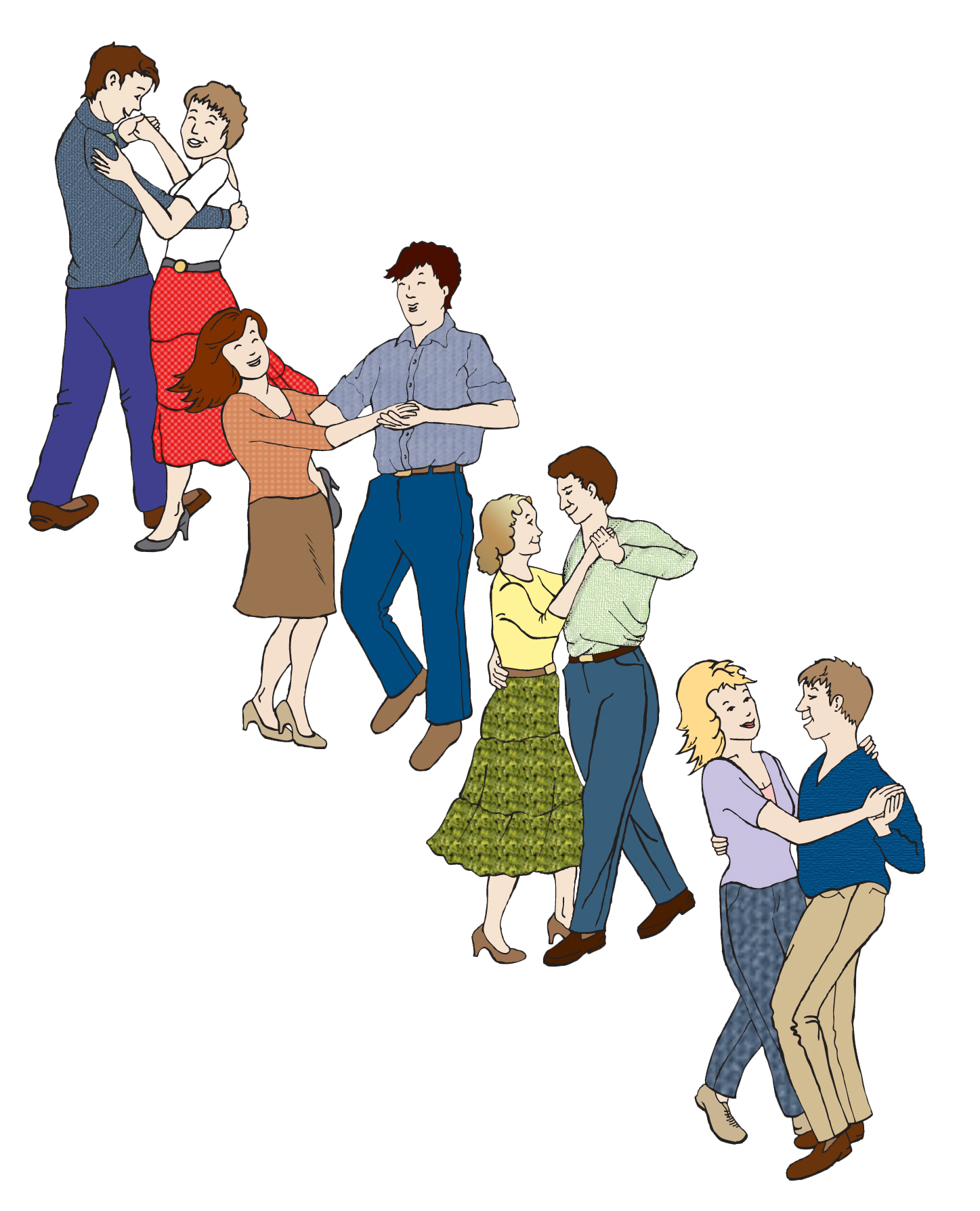 Line Dancing Clipart Clipart Best