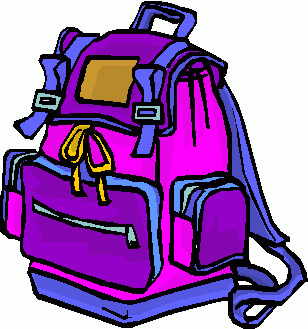 Kid With Backpack Clipart - Free Clipart Images