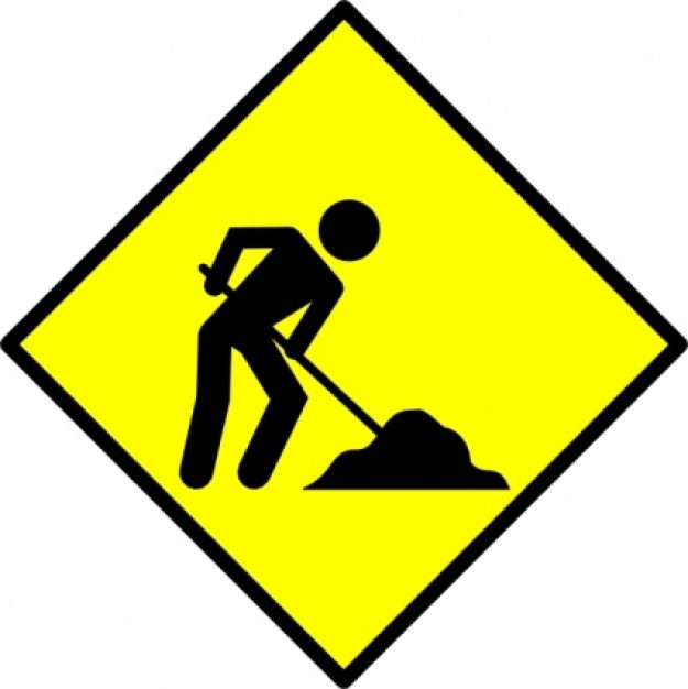 Safety signage clipart