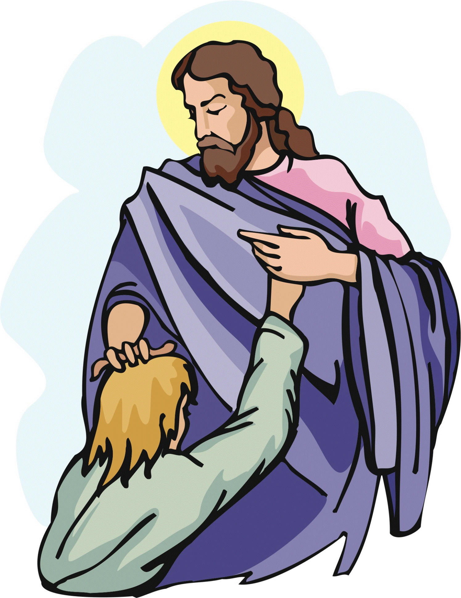 Jesus clip art black and white free clipart images 2 - Cliparting.com