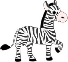 Zoo Animals Clip Art Black and White | Design images