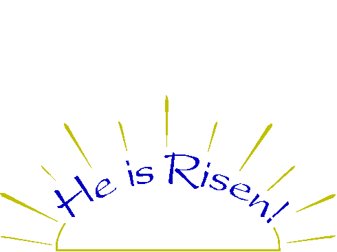 Clipart he is risen