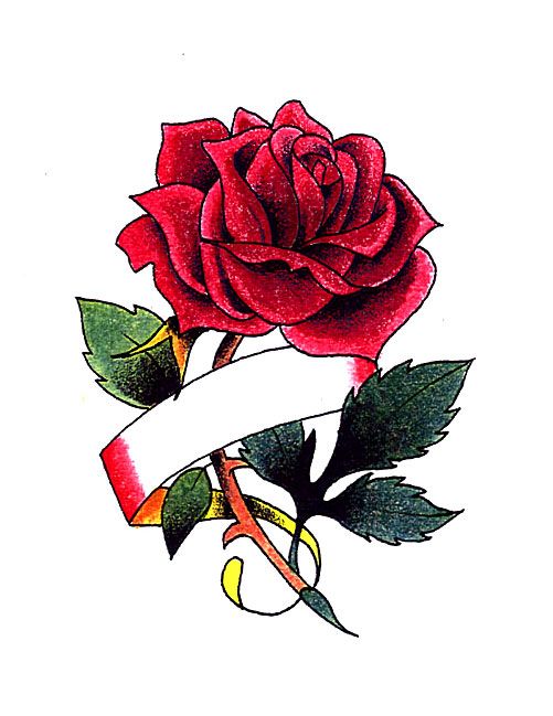 Rose Tattoo With Name | Tattoo With ...