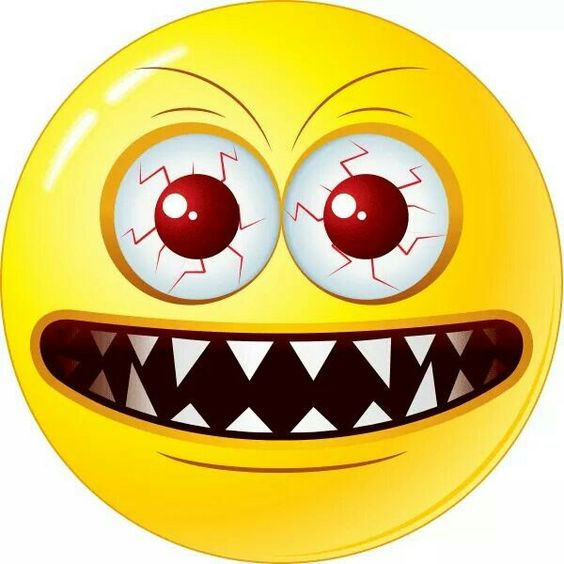 Scary Smiley Face Clipart Best