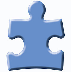 Blue Puzzle Piece Autism - ClipArt Best