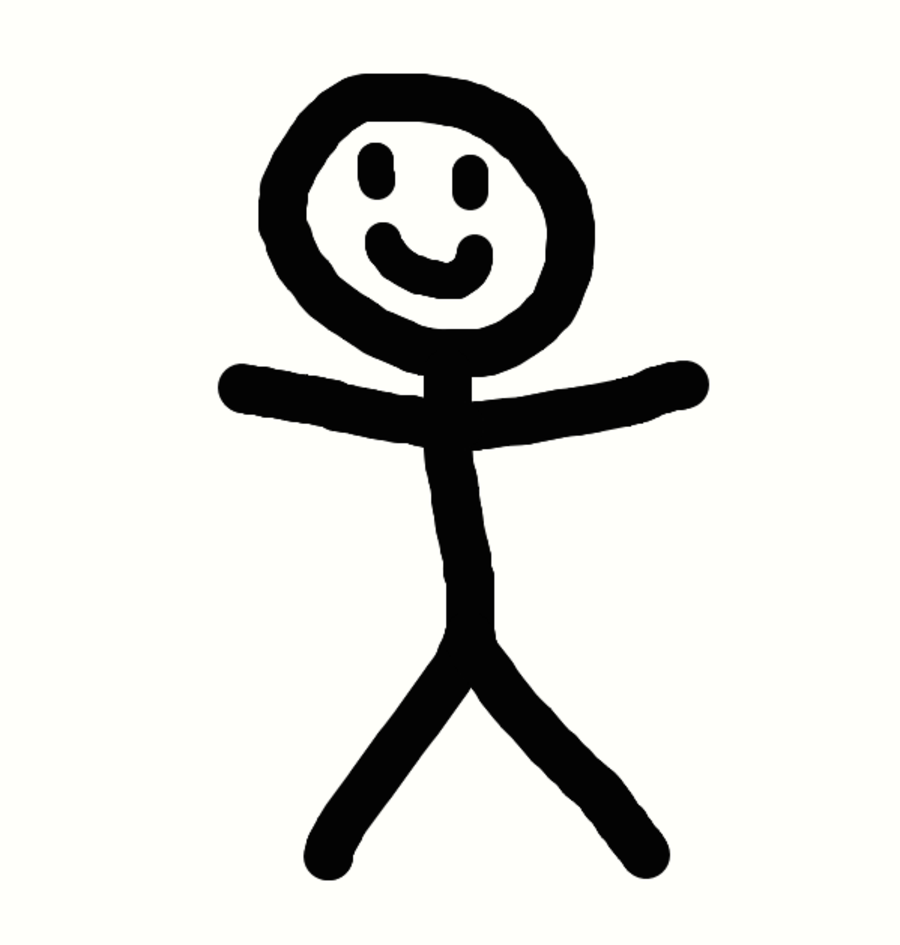 Stick Man Clipart