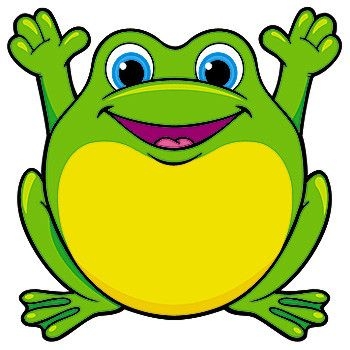 Frog Head Clipart