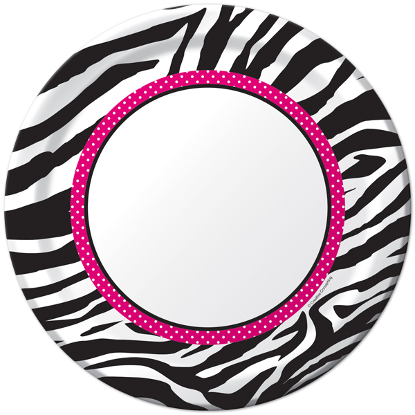 Pink and white zebra clipart - ClipartFox