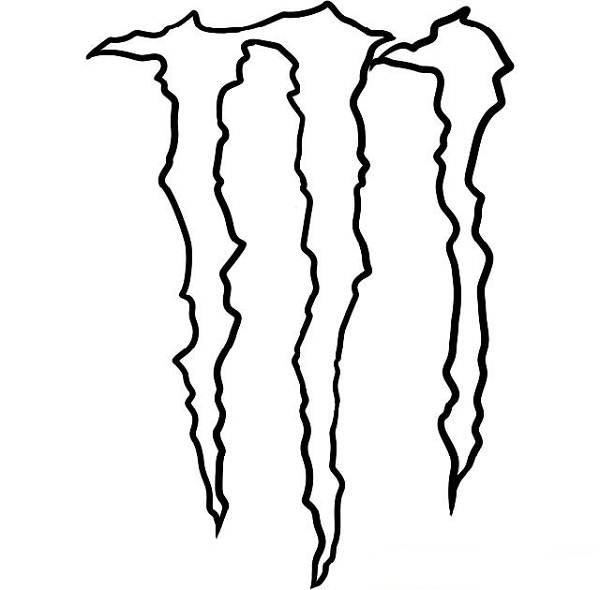 Dibujo De Monster Energy Para Pintar - ClipArt Best