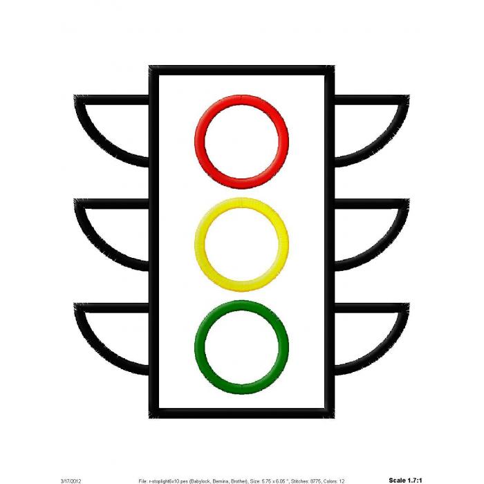 Traffic light coloring page clipart best intended for traffic ...