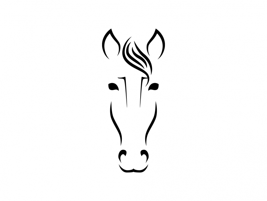 Logos, Horse head and Horses