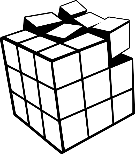 Cube 3d Clipart