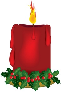 Free christmas candles clipart - ClipartFox