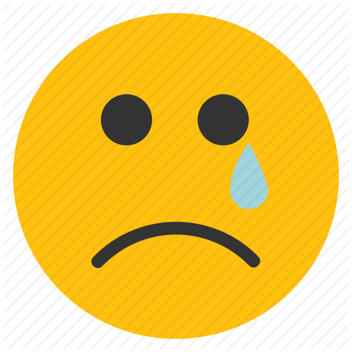 Sad Smiley Face With Tear | Free Download Clip Art | Free Clip Art ...