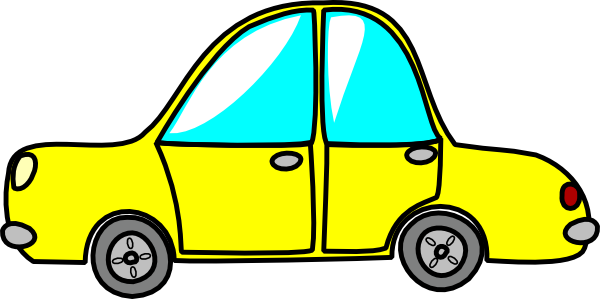 Yellow Car Clipart