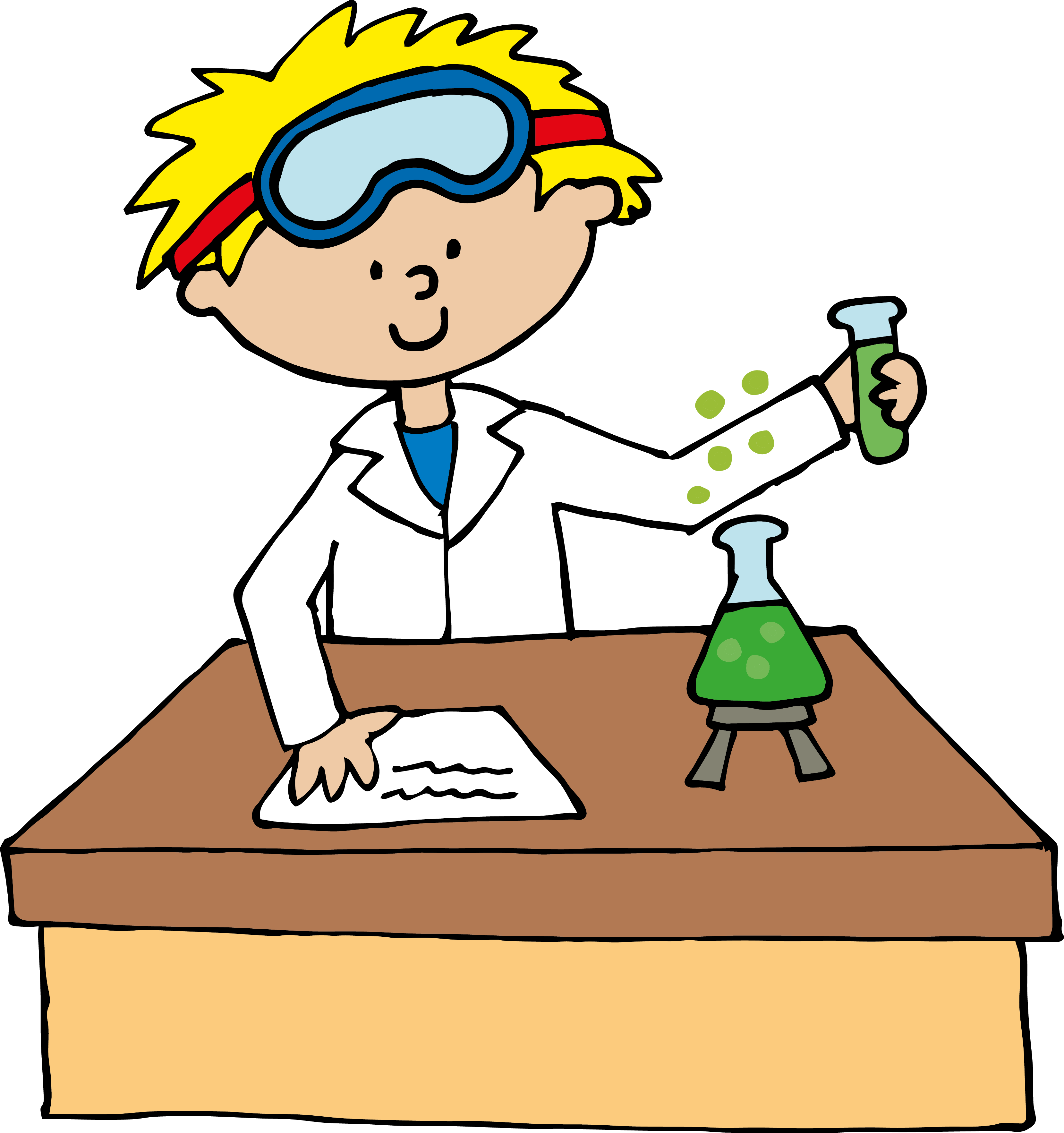 Free mad scientist clipart