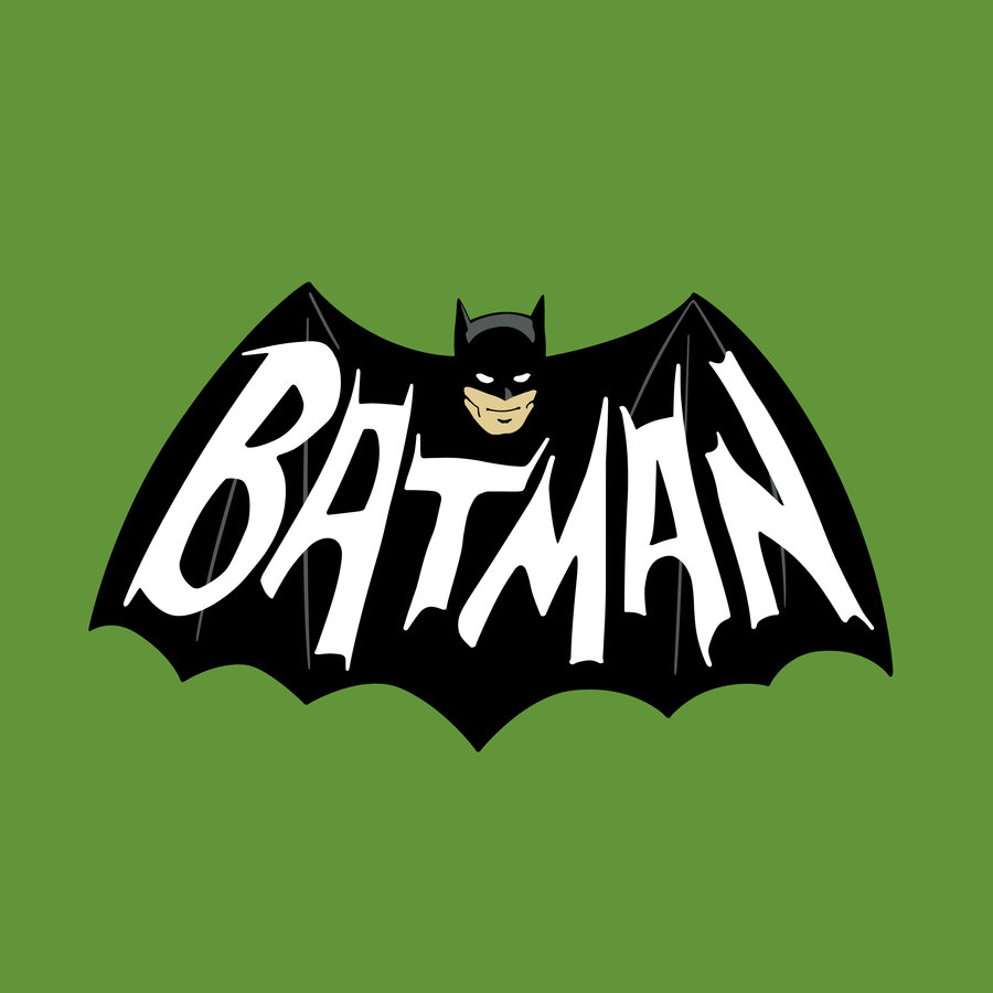 1966 Batman Logo Vector