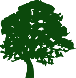 Oak Tree clip art - vector clip art online, royalty free & public ...