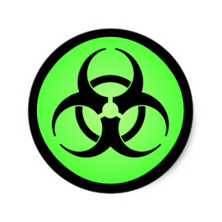 Green Biohazard Symbol Gifts on Zazzle