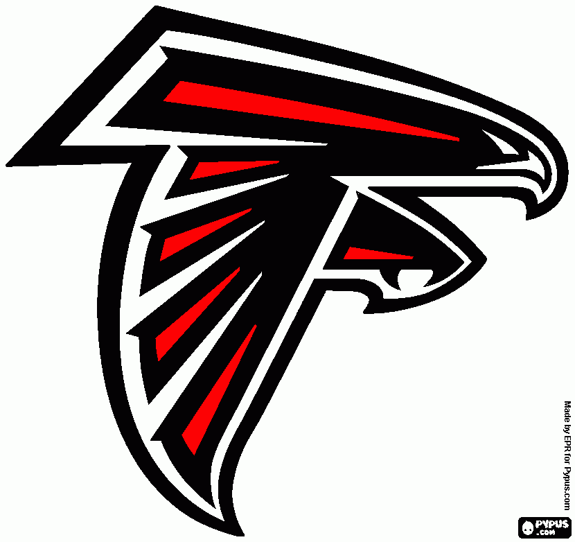 Atlanta falcons logo free clipart
