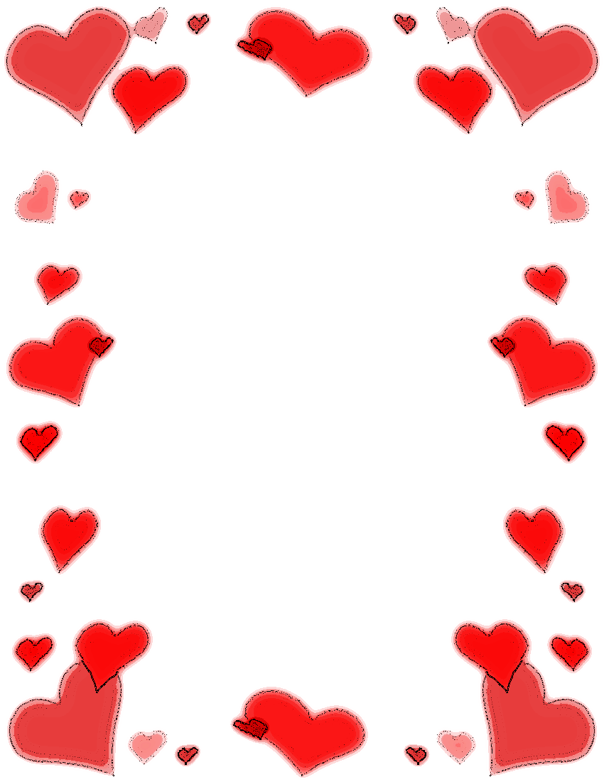 Printable Heart Border Printable Word Searches Printable Heart Border Printable Word Searches