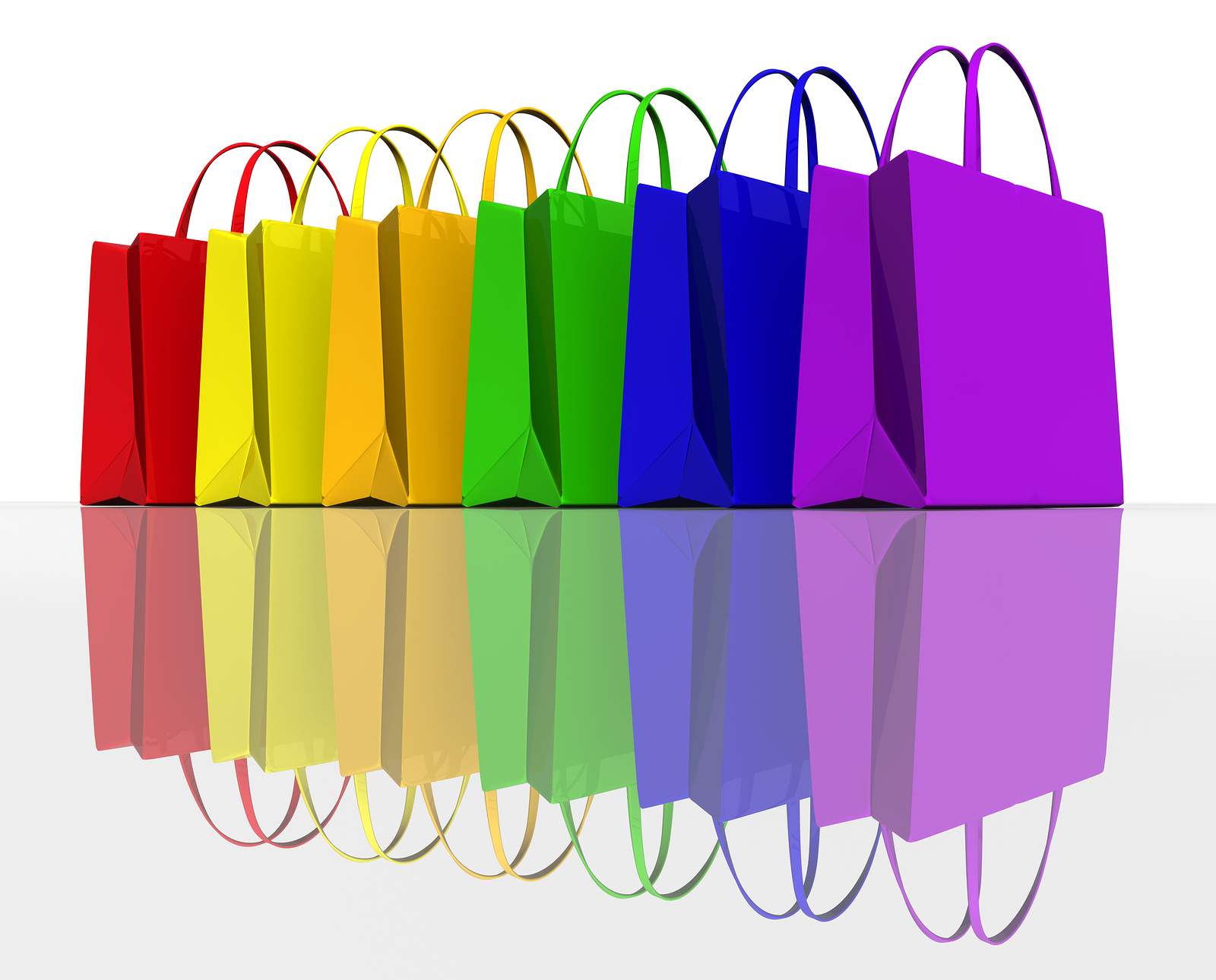 Shopping bags pink shopping bag clipart