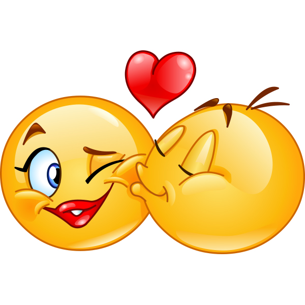 Facebook smiley kuss