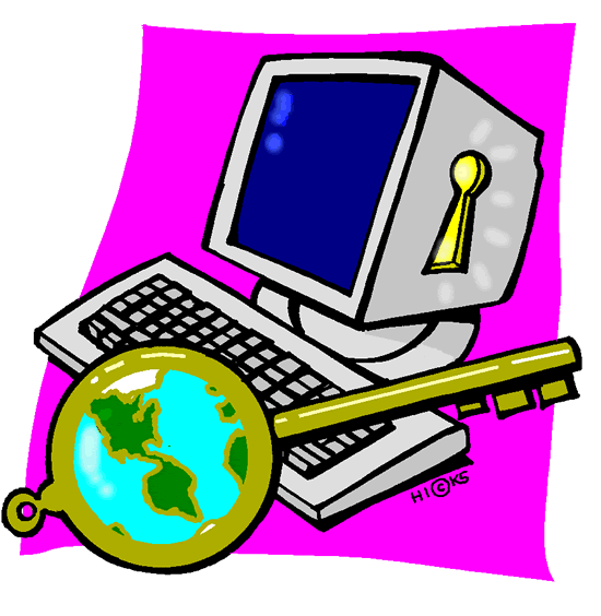 Internet safety clipart