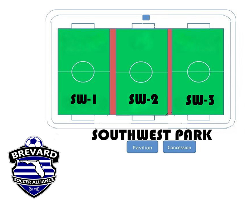 Brevard Soccer Alliance Field Locations