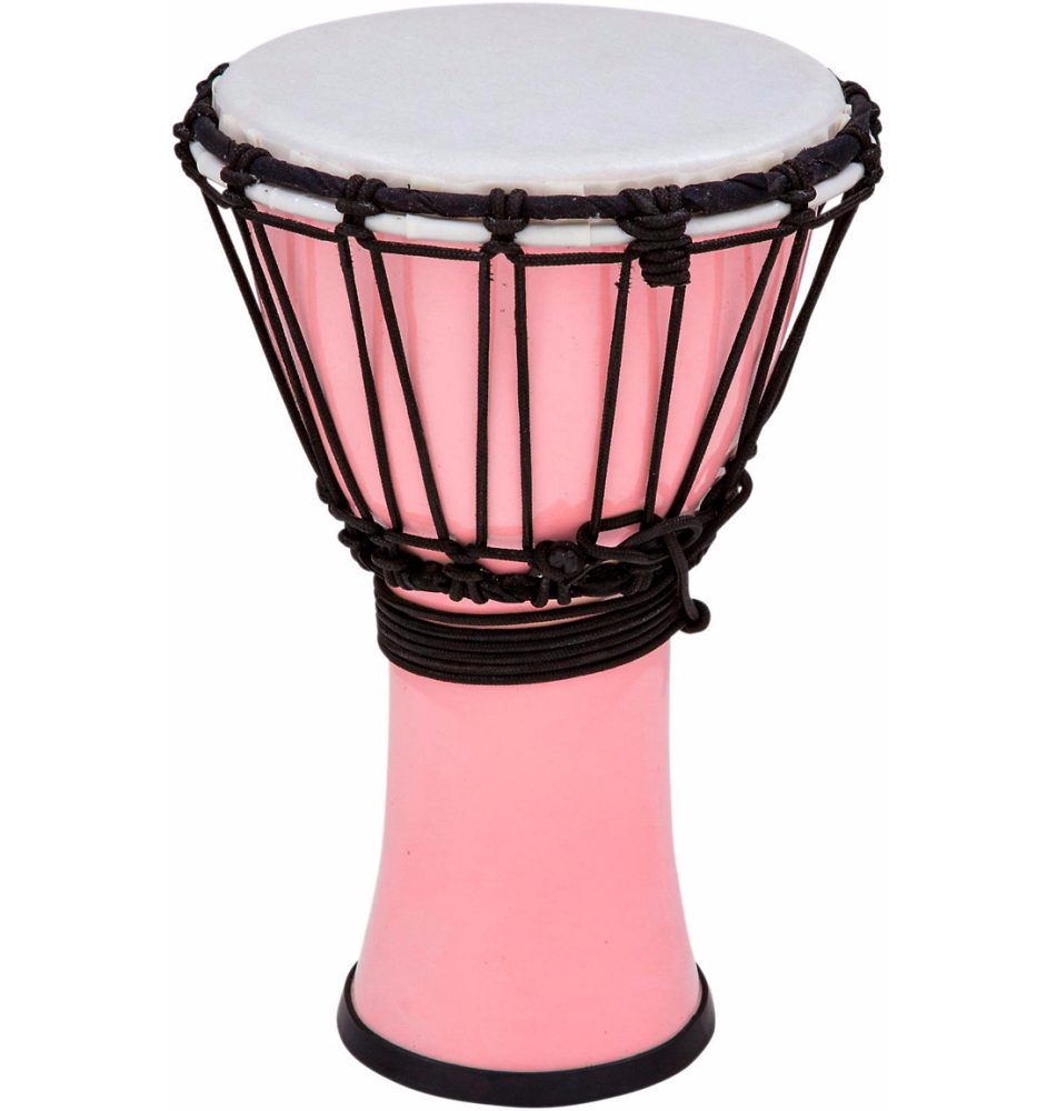 Toca Percussion Freestyle 7 Inch Colorsound Djembe - Pastel Pink ...