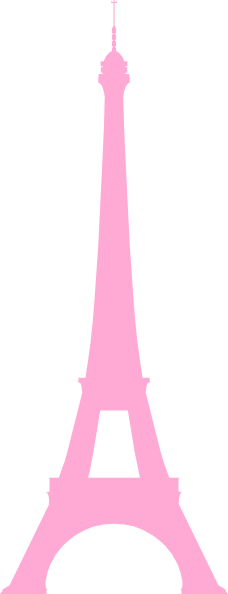 Eiffel tower clipart pink - ClipartFox
