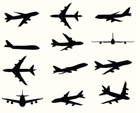 Airplane Clip Art, Vector Images & Illustrations