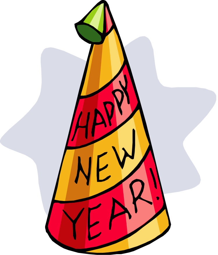 New Year's Eve Party Hat Clipart