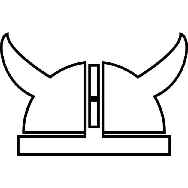 Viking with helmet vector illustration Vector | Free Download