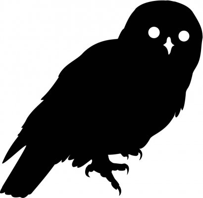 494 views Silhouette Of Screech Owl - ClipArt Best