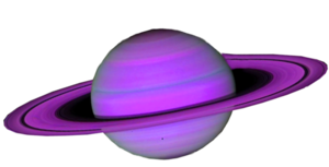Purple planet saturn pics about space clipart image #24834