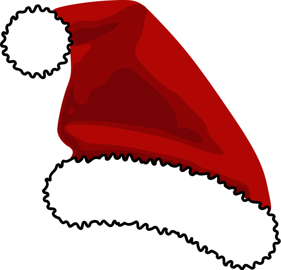 Hat Santa | Free Stock Photo | Illustration of a red santa hat ...