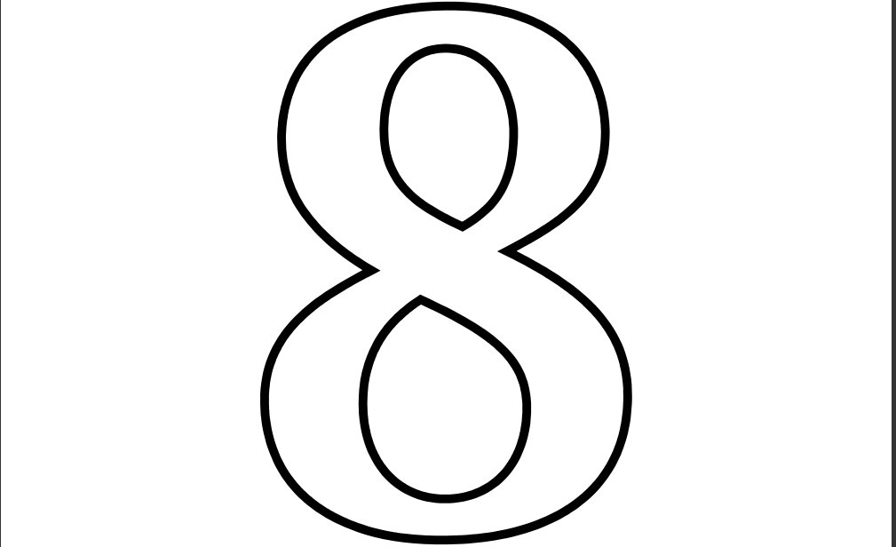 Number 8 Clipart