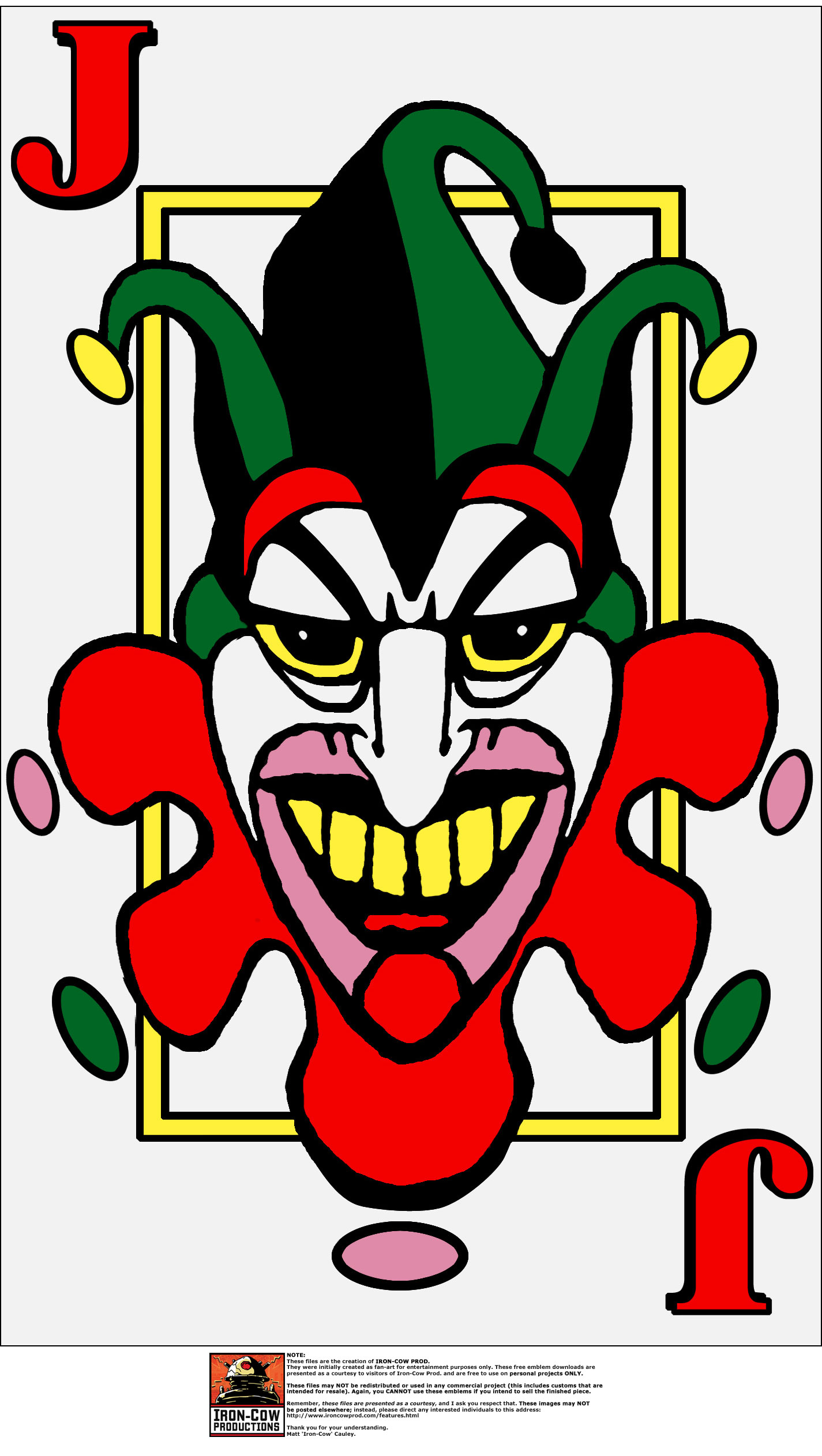 Joker Card | Free Download Clip Art | Free Clip Art | on Clipart ...