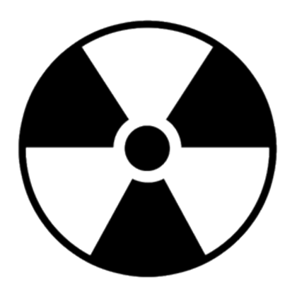 Nuclear Waste Symbol (Small) - ROBLOX