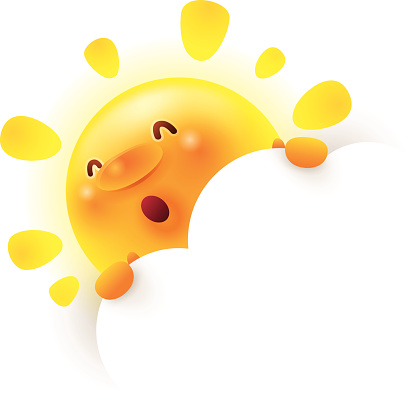 440 views Sunshine Behind The Clouds Clip Art, Vector Images & Illustrations ...