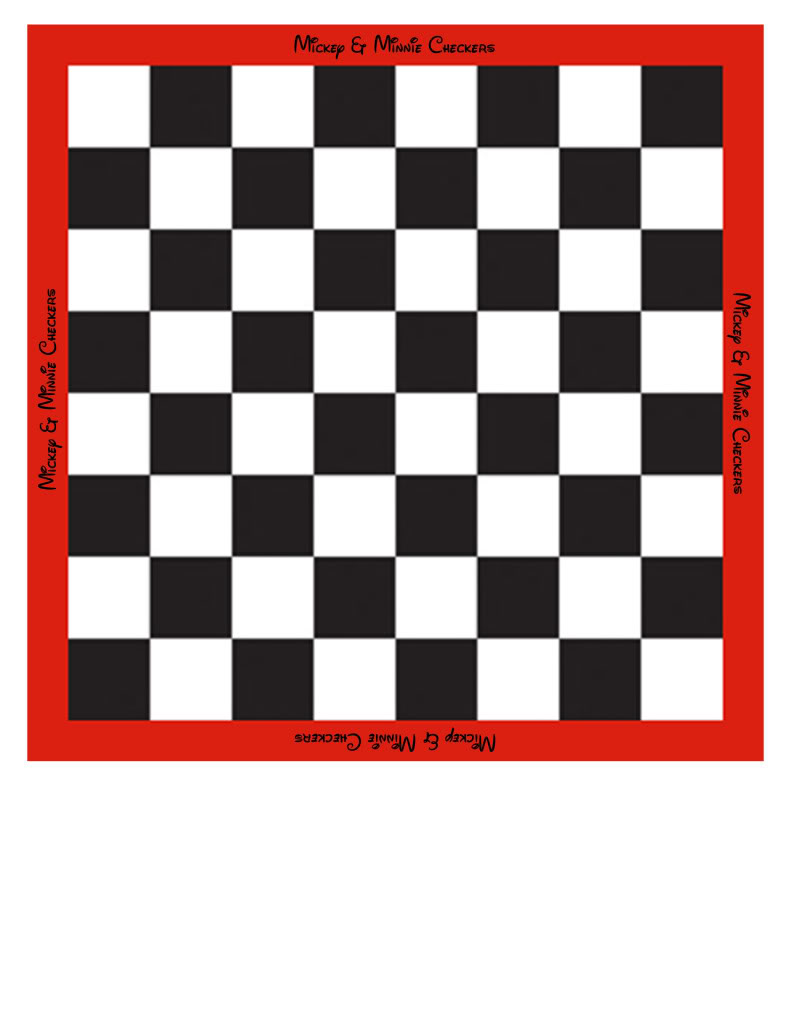 Printable Checkerboard