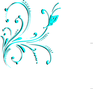 Brown Butterfly Scroll (black Background) clip art - vector clip ...